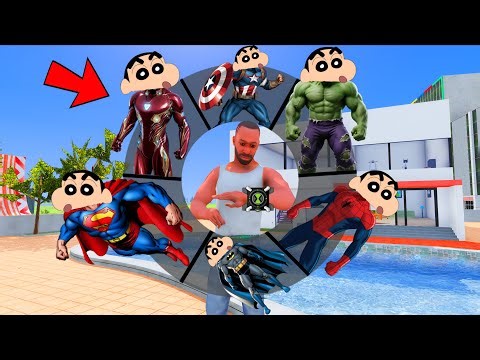 Playing As A Every CARTOON SHINCHAN SUPERHERO in INDIAN BIKE DRIVING 3D