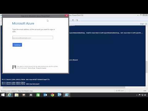 Introduction to using PowerShell with Azure - SEE DESCRIPTION NEWER VERSION AVAILABLE