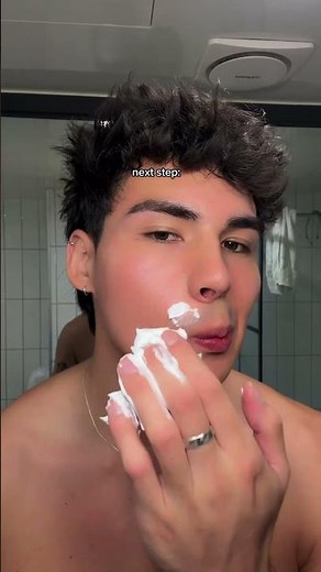 2 minute clean up routine🪒