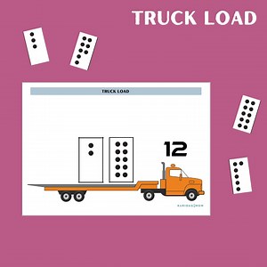 Truck Load Counting Activity Worksheet for Kindergarten - Etsy Australia