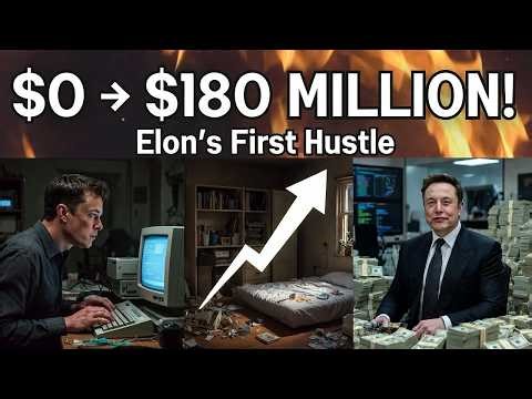 “He Learned Coding in 3 Days… Then Lost Everything Twice | Elon Musk Origin Story”