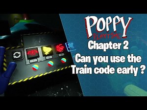 Can you skip half the game in Poppy Playtime Chapter 2 by using the train code early?