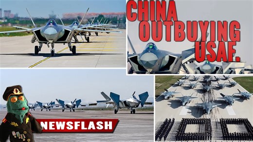 China’s fighter jet output going through the roof