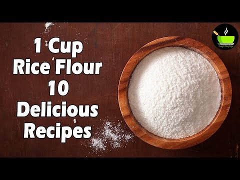 10 Rice Flour Recipes | Simple Snacks Recipes