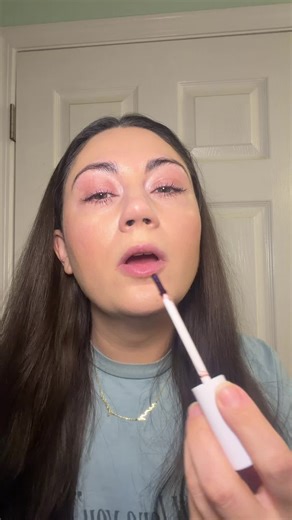 Blows my mind every time. This doesn’t budge! @Wonderskin Beauty #lipstain #lipcombo #lips