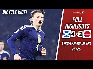 Scotland vs Denmark 4-2 - Highlights & Goals - 2025