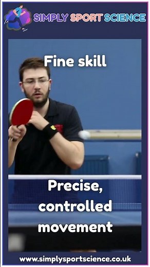 Sports Science: Fine Skill: #sports #gcse #alevel #education #fitness #PE #shorts