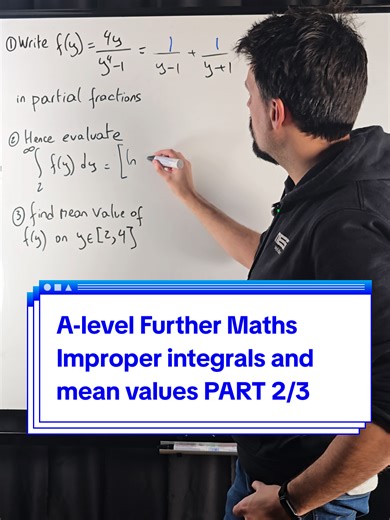 Understanding Improper Integrals in A-level Further Maths