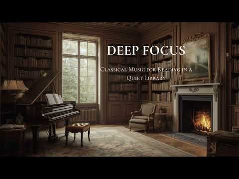 Classical Music for Reading in a Quiet Library | Peaceful Classical Music for Focus & Relaxing