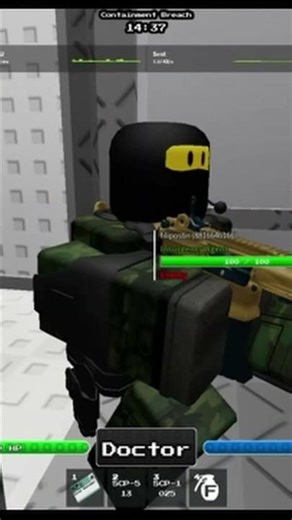 Femur breaker? Nah, Ankle breaker #roblox #retrobreach #scp