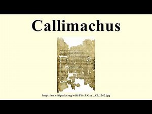 Callimachus