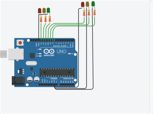 arduino 红绿灯
