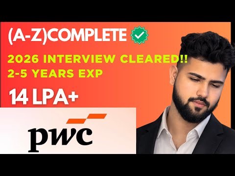 PWC .NET Full Stack Complete Interview Questions (2–5 Years) | Real Questions 2026!!