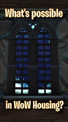 Castle Window | WoW Housing