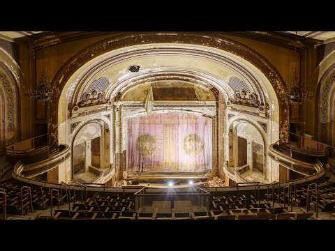 Exploring an Abandoned 100 Year Old Theater - Beautiful Ornate Architecture