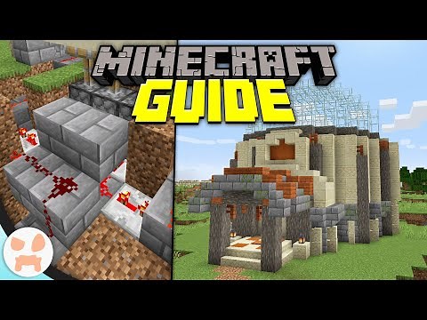Redstone Basics & Piston Doors! | Minecraft Guide Episode 21 (Minecraft 1.15.1 Lets Play)