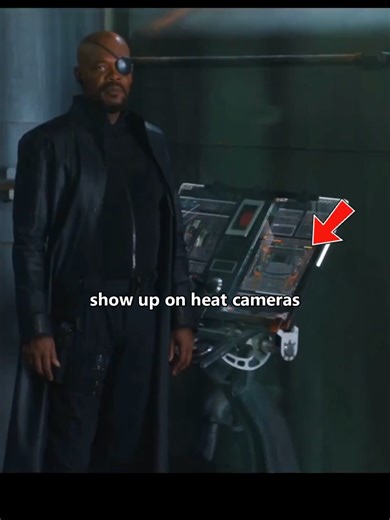 Loki is undetectable to Thermal Sensors because hes a FROST GIANT #marvel #loki #avengers