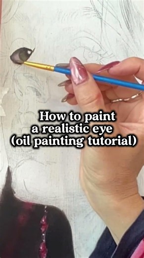 How to Paint a Realistic Eye in Oils | Realism Oil Painting Tutorial for Artists
