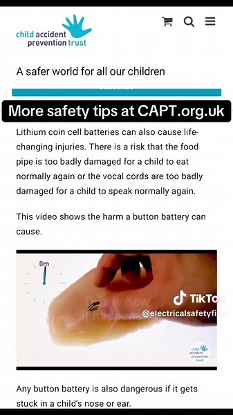Peligros de las pilas botón: Asegura la seguridad infantil