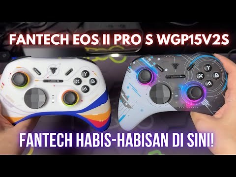 Fantech's Best Gamepad! EOS PRO II S WGP15V2 S Wireless Multiplatform Controller