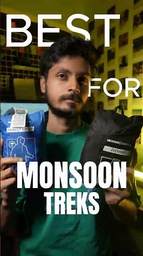BEST RAIN JACKET & PANT FOR MONSOON TREKS .‪@decathlon_india‬ #decathlon #Rainjacket #Rainpant