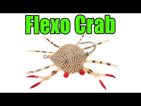 Flexo Crab - Triggerfish Permit Crab Fly Tying