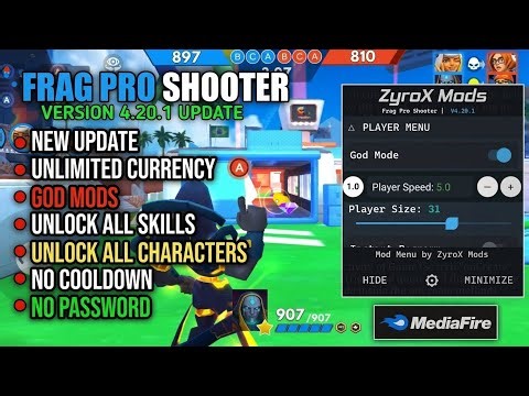 FRAG Pro Shooter v4.20.1 MOD MENU 🔥 | Unlock All Characters & Max Abilities - APK