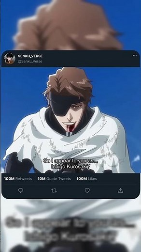 Aizen’s Greatest Entry! 😈🔥| #shorts #tybw #sosukeaizen #ichigokurosaki #bleach