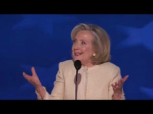 Secretary Hillary Clinton speaks at the 2024 Democratic National Convention