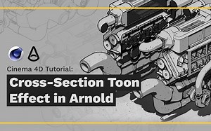 【C4D & Arnold卡通渲染教程】【C4D教程】【Arnold渲染器教程】【C4D卡通渲染教程】【野生中文字幕】【GSan分享】