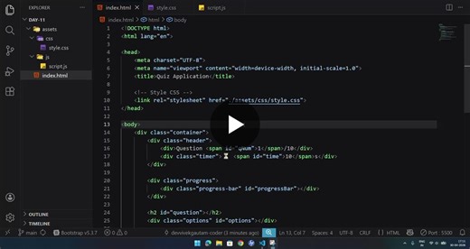 #21daysjswithvivek #javascript #frontenddevelopment #buildinpublic #webdevelopment #learninginpublic | Vivek Gautam
