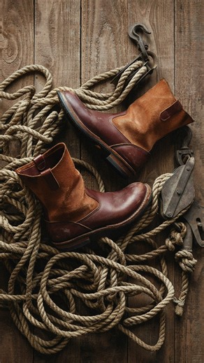 Bringing a Westbale to life at the hand-lasting bootjack. Build it around the right last, and there's comfort and confidence in each step. | White's Boots