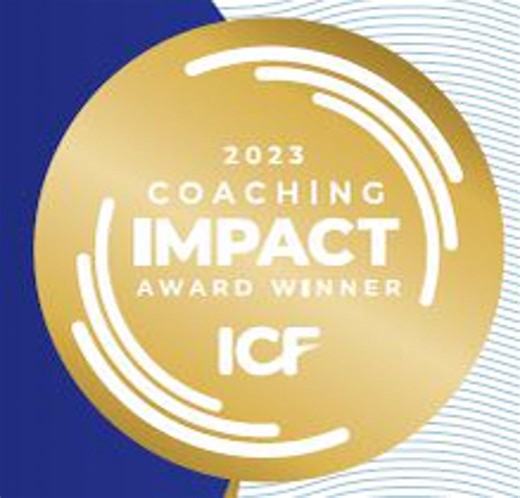 2023 ICF Coaching Impact Award winner - AstraZeneca
