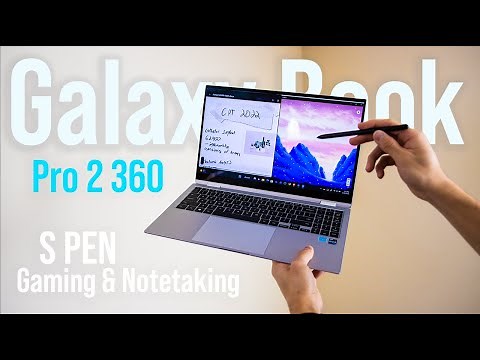 Samsung Galaxy Book 2 Pro 360 Review - NoteTaking, Gaming, Student Perspective