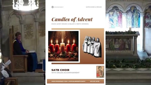 Candles of Advent by Hugh Levey Blair H Smith (live performance) | Blair H. Smith