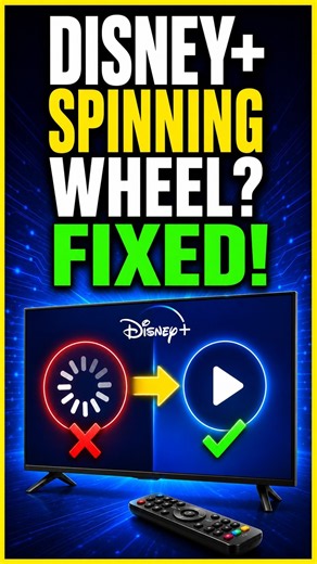 How To Fix Disney Plus Spinning Wheel Quick Guide