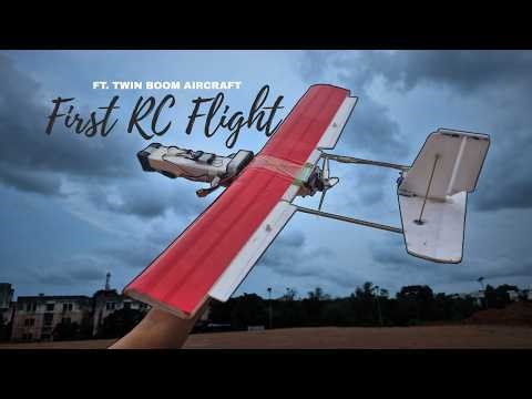 First Time Flying RC | Twin Boom Aircraft