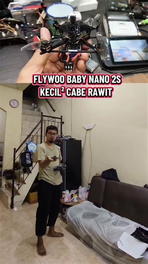 4.7K views · 241 reactions | Flywoo Baby Nano 2S Analog ELRS Tinggal 1 doang stoknya Harga special 1.900.000 #dronefpv #fpv | mekatanidrone | Facebook