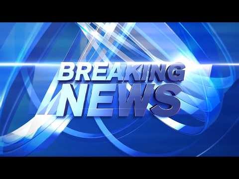 Free Blue Abstract Breaking News Report Youtube Intro Video Template (Customizable) - FlexClip