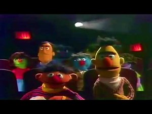 Classic Sesame Street - Ernie gets emotional during the movies (w/Sound Effects)