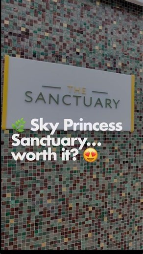 Sky Princess Sanctuary (2025) 🌿 Is It Worth It? POV Tour