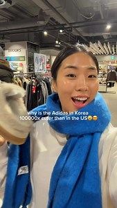 clothes in Asia are just next level >>> my wallet hates to see me coming whenever I come to Korea 😩🛍️ #korea #shopping #adidas #seoul #asia | Aylen Park