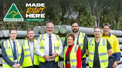 Australian Made’s new ‘Made Right Here’ campaign was officially launched on Friday 23 January, celebrating the strength and impact of Australian manufacturing. The campaign was launched in Smithfield NSW, by Senator the Hon Tim Ayres, Minister for Industry and Innovation, and was hosted by Australian Made licensee Capral Aluminium – Australia’s largest manufacturer and distributor of aluminium products. The event brought together local manufacturers, industry leaders and key stakeholders, who he