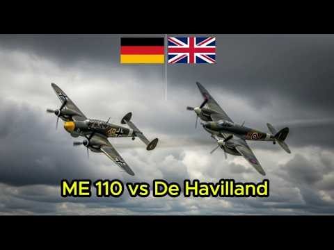 WWII Twin-Engine Fighters: Bf 110 & Mosquito