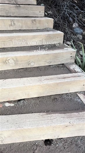 Deer Struggles on Sky Steps: A Hilarious Hiking Moment