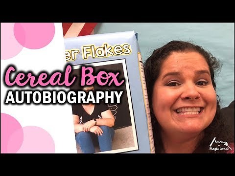 Cereal Box Autobiography Project