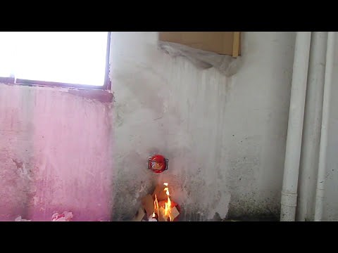 AFO Fire Extinguisher BALL - Real Test