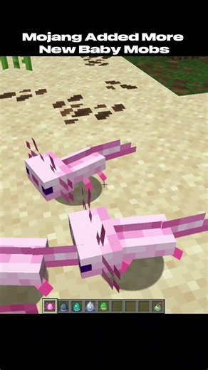 Minecraft added more new baby mobs - #minecraft