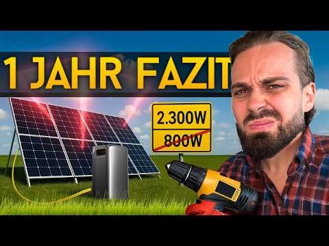 1 Jahr Balkonkraftwerk: Das hätte ich früher wissen sollen! 😳 (EcoFlow Stream Review)