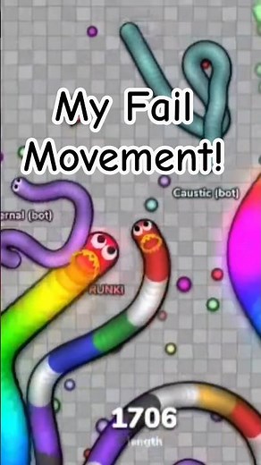 My🥳 Slither io Online🌐🌏🌎🌍 Gameplay😎. Snacks🐍 Online🌐 Game. #slitherio #online #snacks